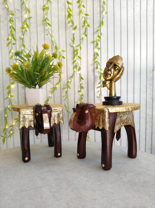 Elephant stools in Pair