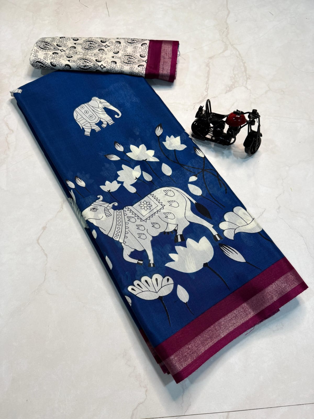 Cotton Mul Mul Sarees with Blouse