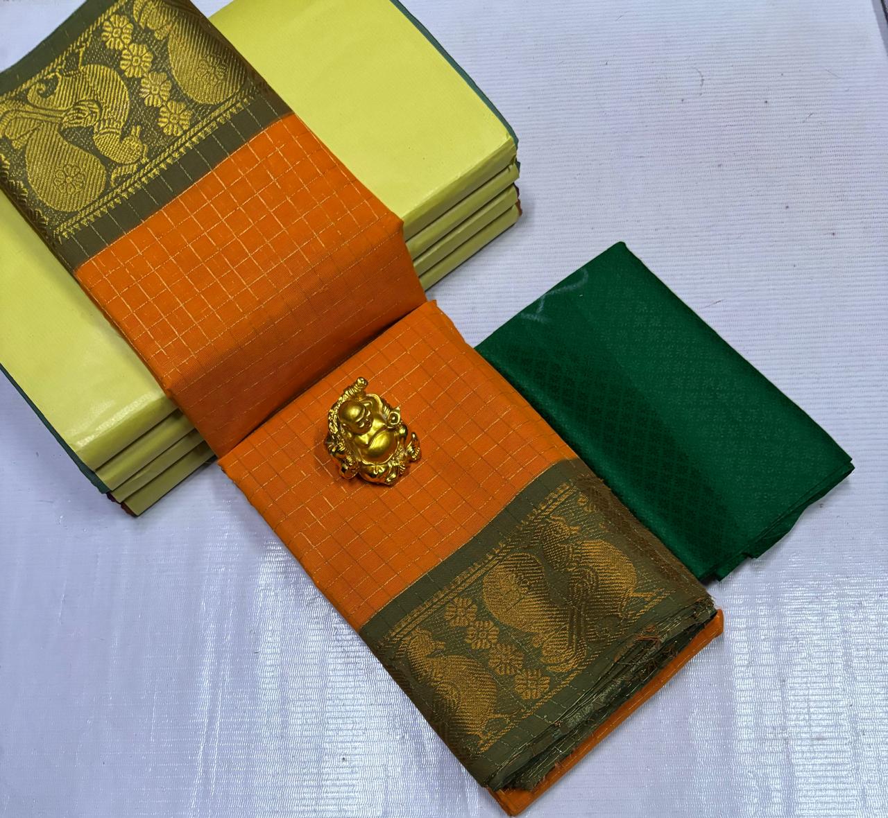 Kanchi Sungudi Cotton Sarees