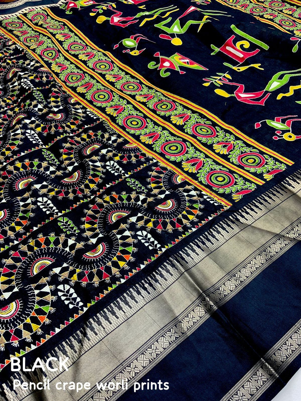 Cotton Crepe Sarees