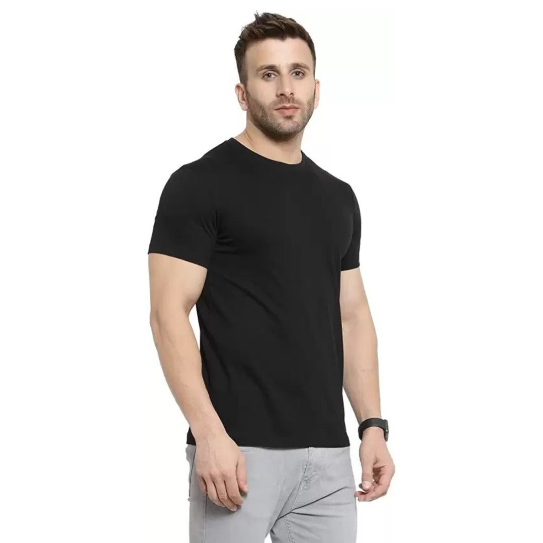Men's Cotton Round Neck T-Shirt