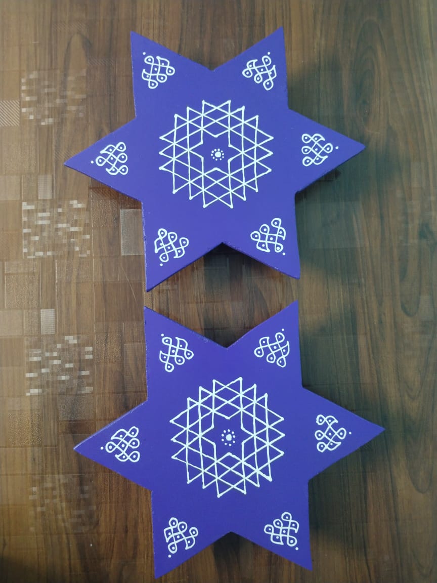 Star Pooja Manai Set of 10