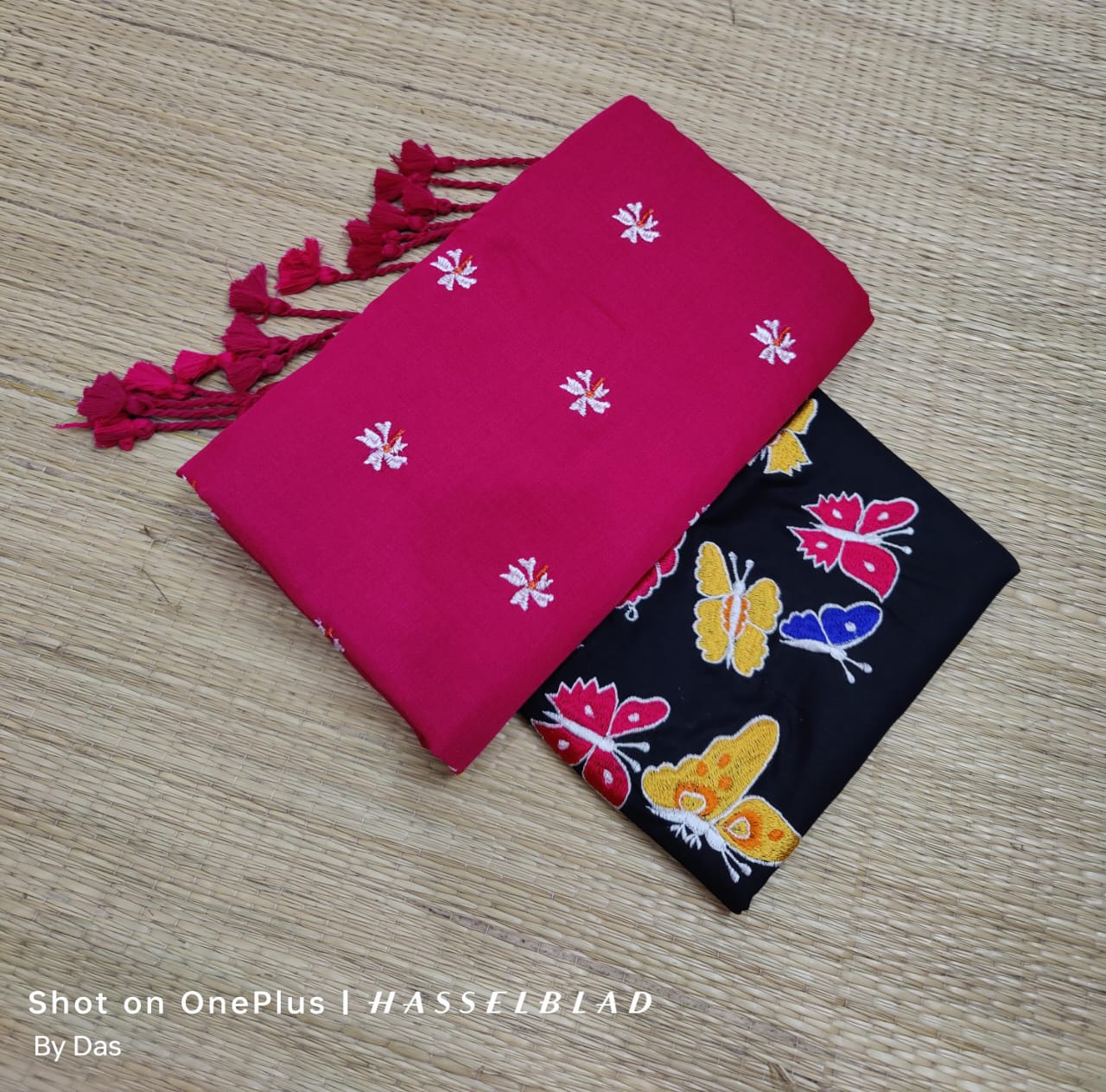 Khadi Cotton Shiuli Sarees