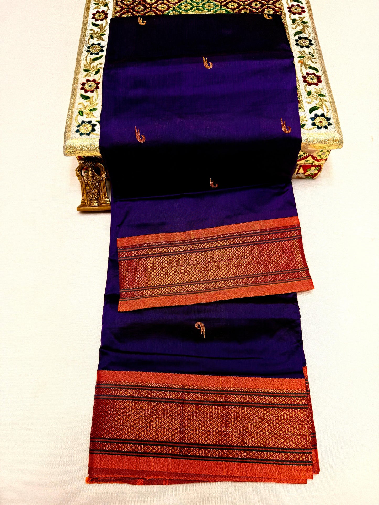 Kadiyal Paithani Silk Sarees