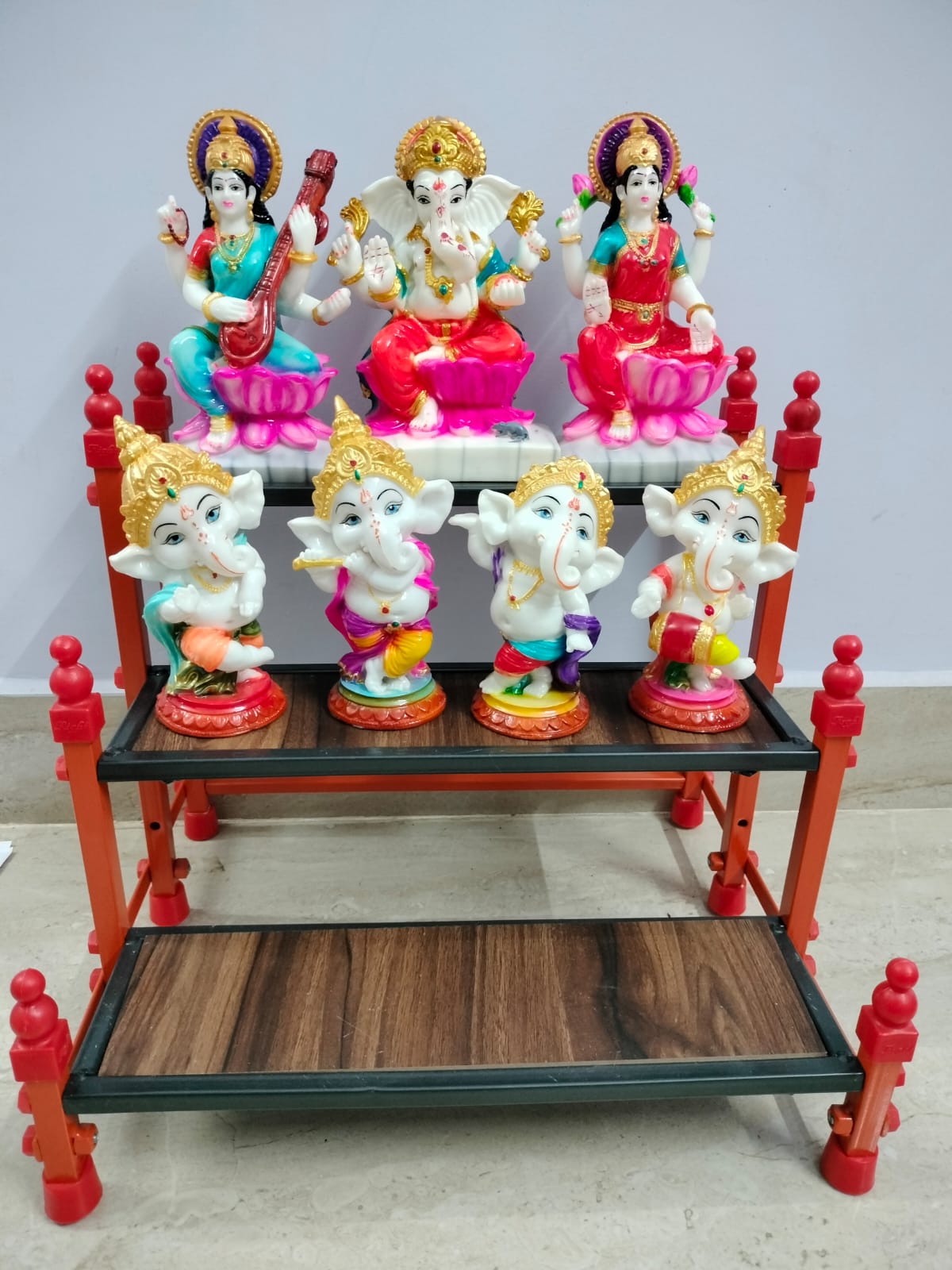 Mini Golu Stand cum Showcase Unit