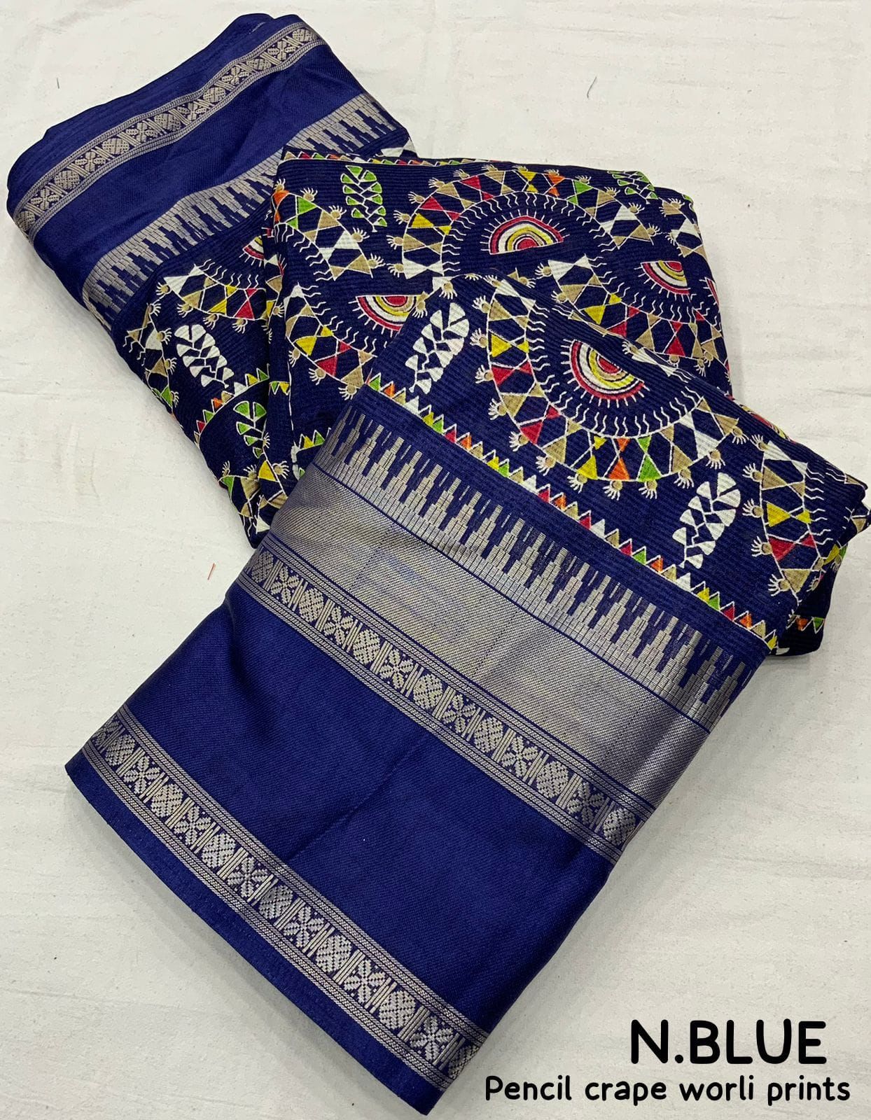 Cotton Crepe Sarees