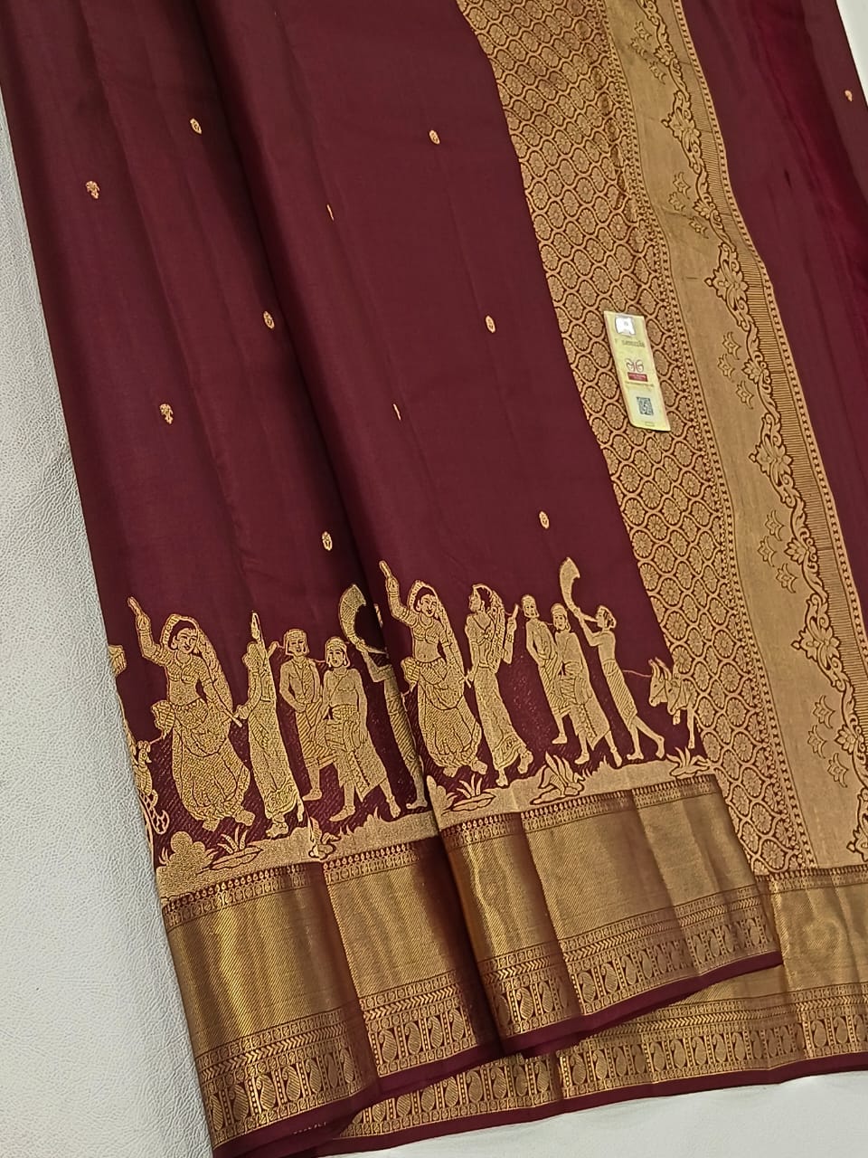 Kalyana Oorvalam Kanchi silk Sarees