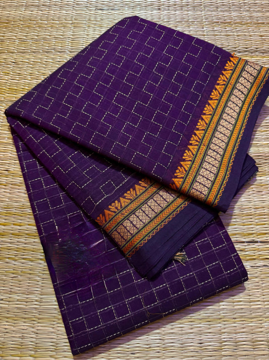 Kanchi Fancy Cotton Sarees