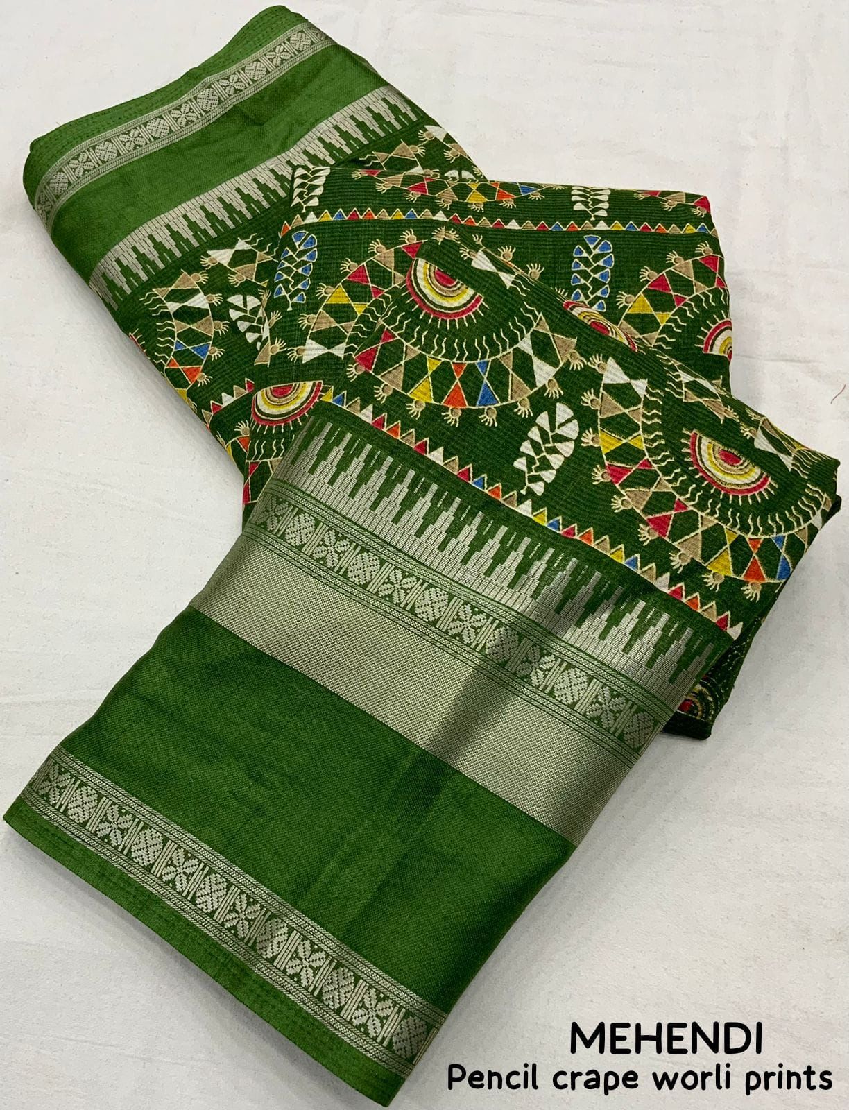 Cotton Crepe Sarees