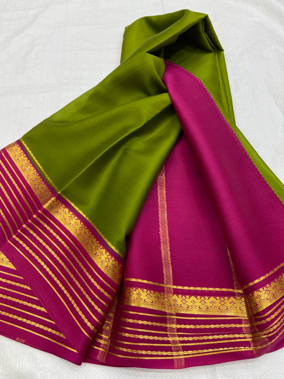 Mysore Silk Sarees 60 gsm
