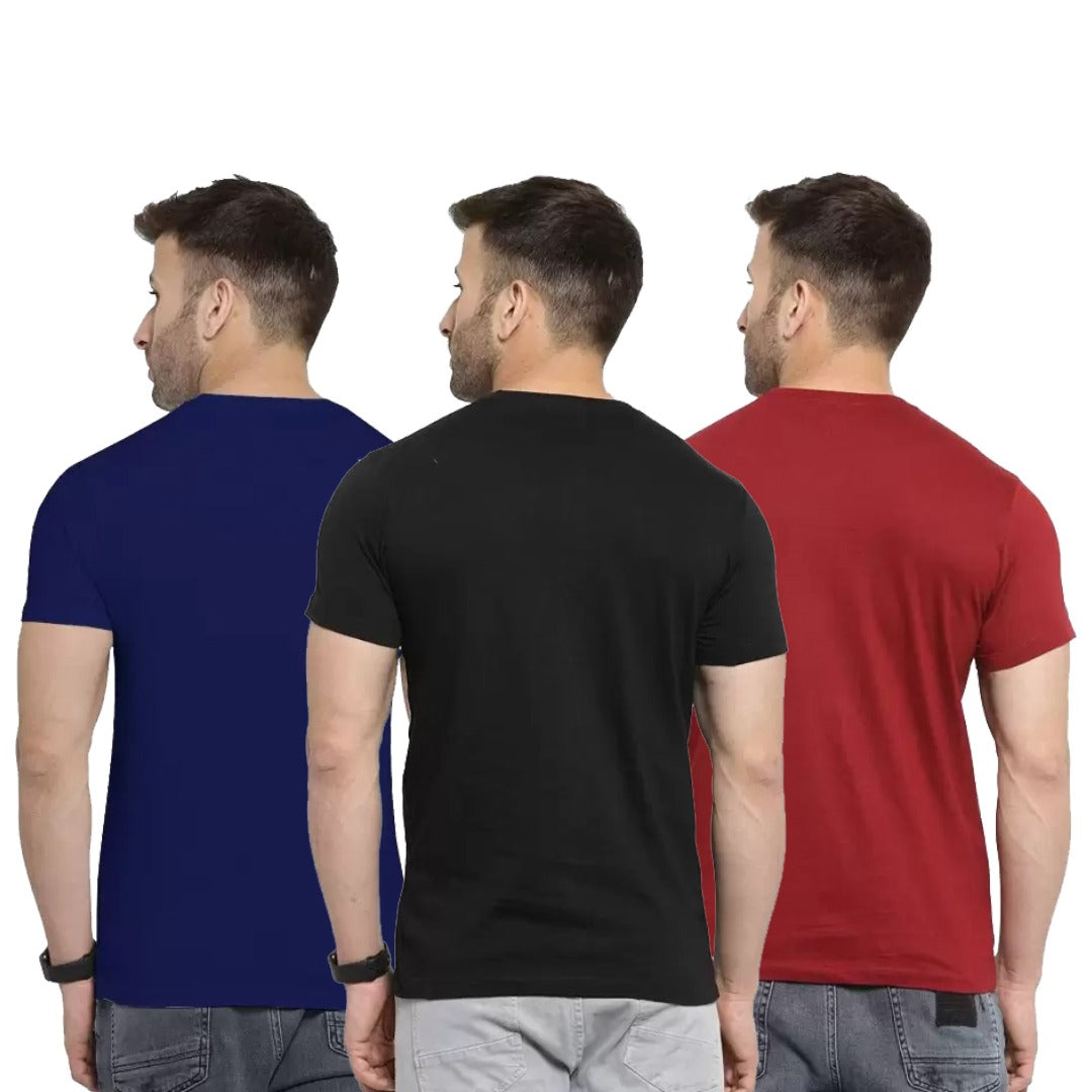 Men's Cotton Round Neck T-Shirt