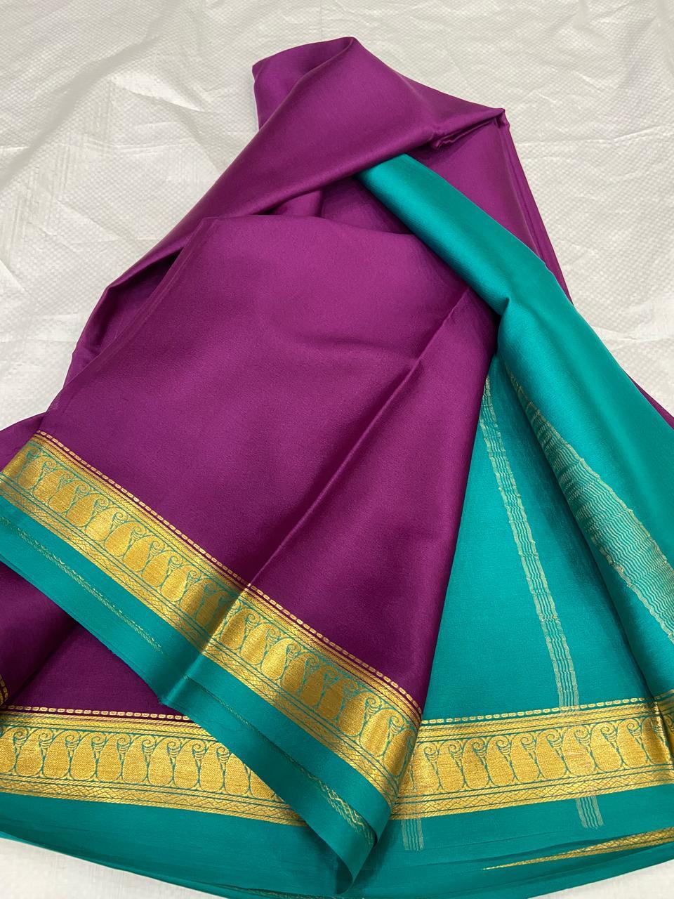 Mysore Silk Sarees 60 gsm