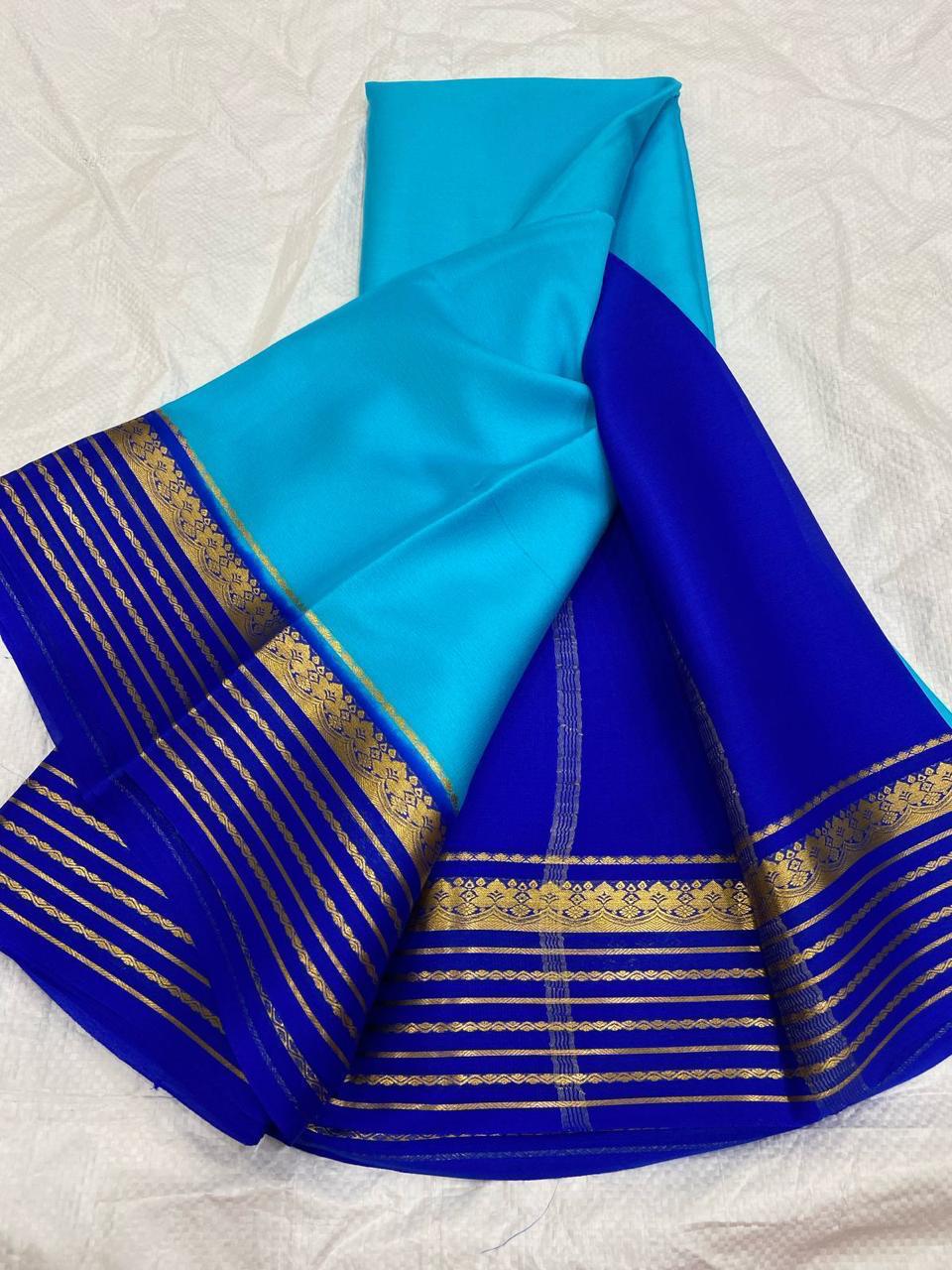 Mysore Silk Sarees 60 gsm