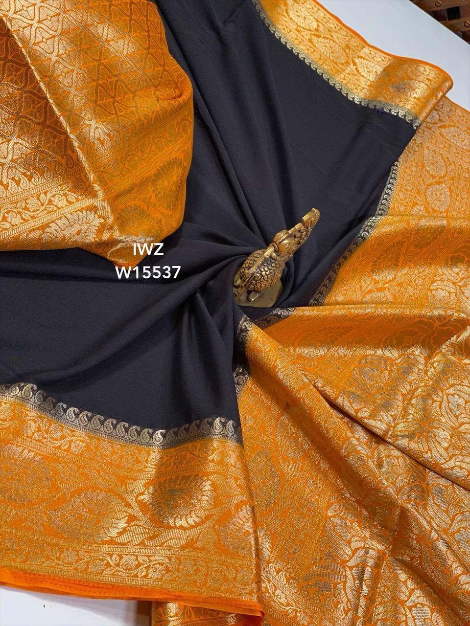 Semi Mysore Silk Sarees