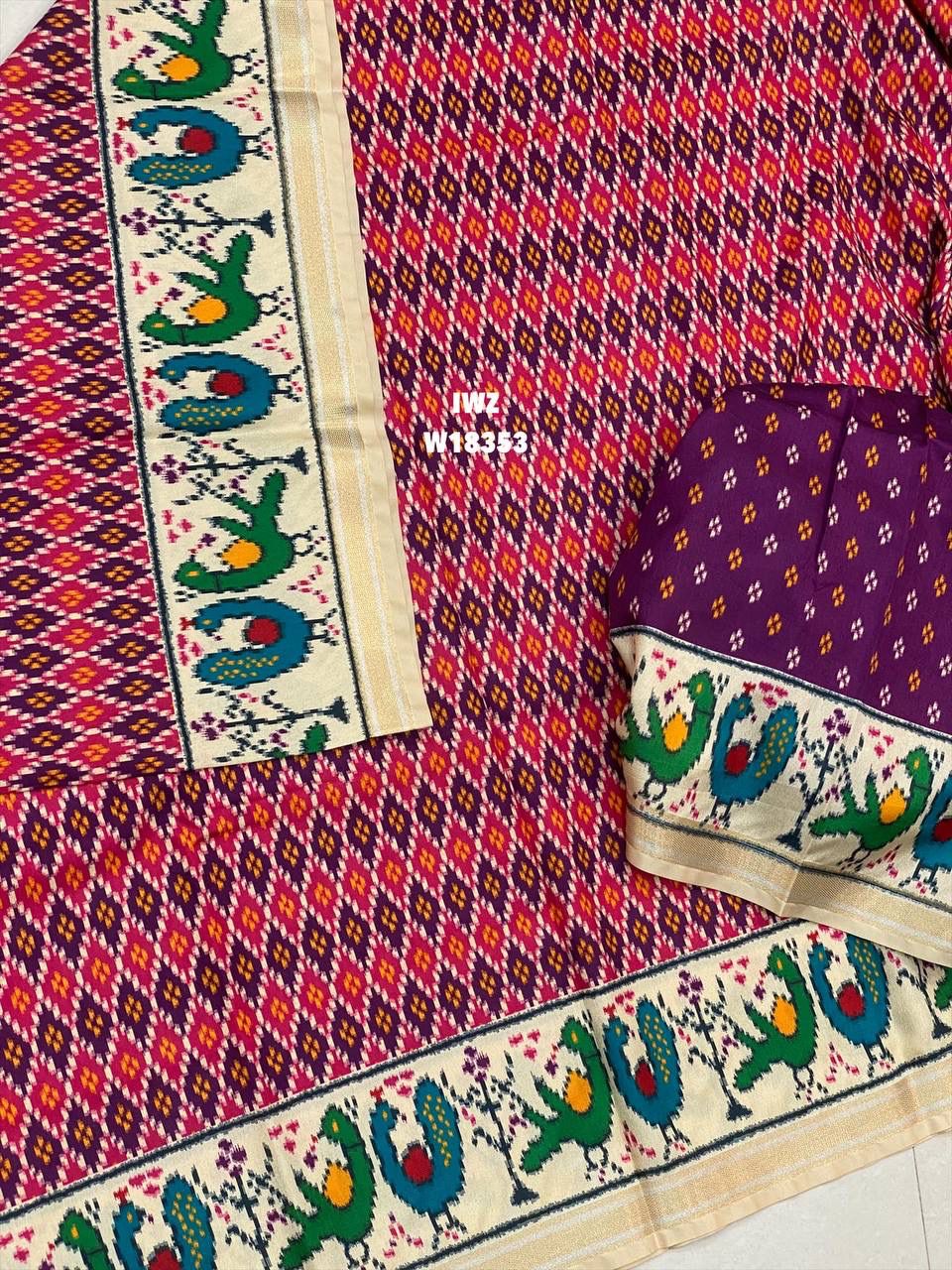 Patola soft silk saree