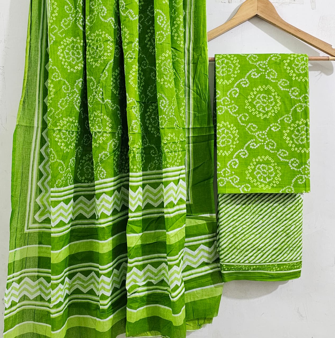 Cotton Bagru Print Dress materials