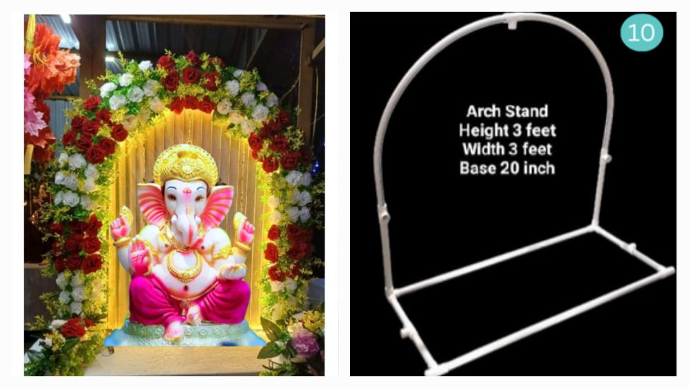 Ganpati Stand plastic