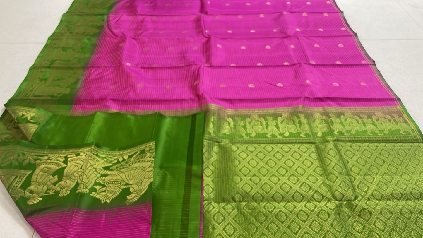 Kalyana Oorvalam Kanchi silk Sarees