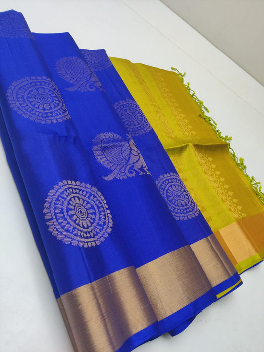 Tissue Border Kanchi Silk Sarees