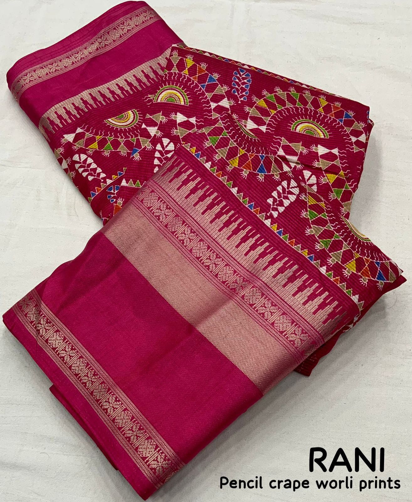 Cotton Crepe Sarees