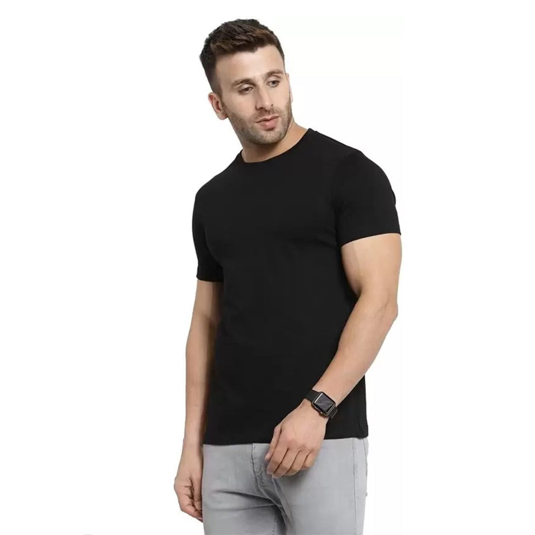 Men's Cotton Round Neck T-Shirt