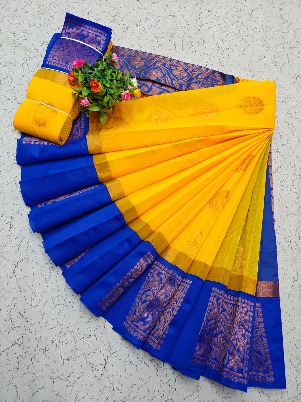 Korvai Silk Cotton Saree