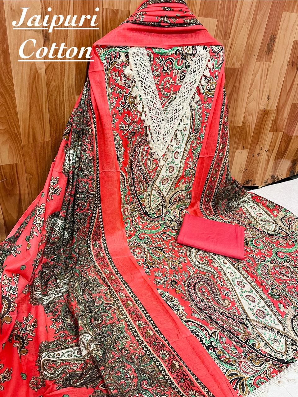 Jaipur Cotton Dress Material