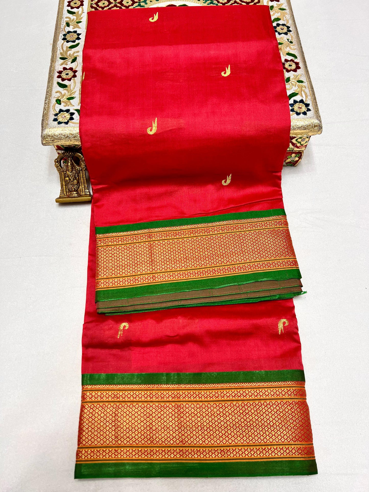 Kadiyal Paithani Silk Sarees