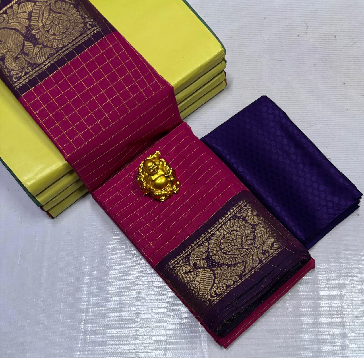 Kanchi Sungudi Cotton Sarees