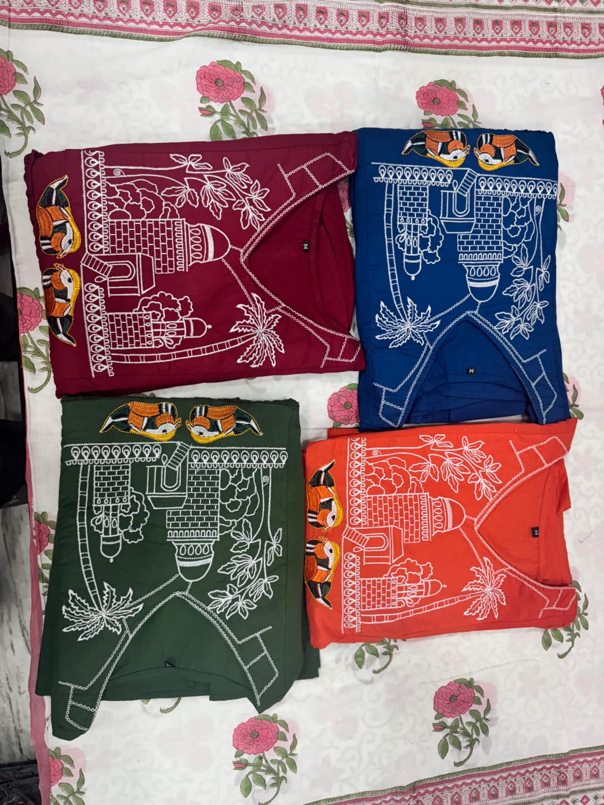Cotton Slub Kurti Pant