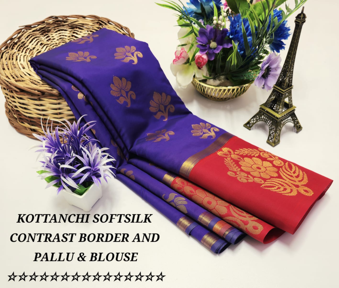 Semi Silk Embossed Sarees