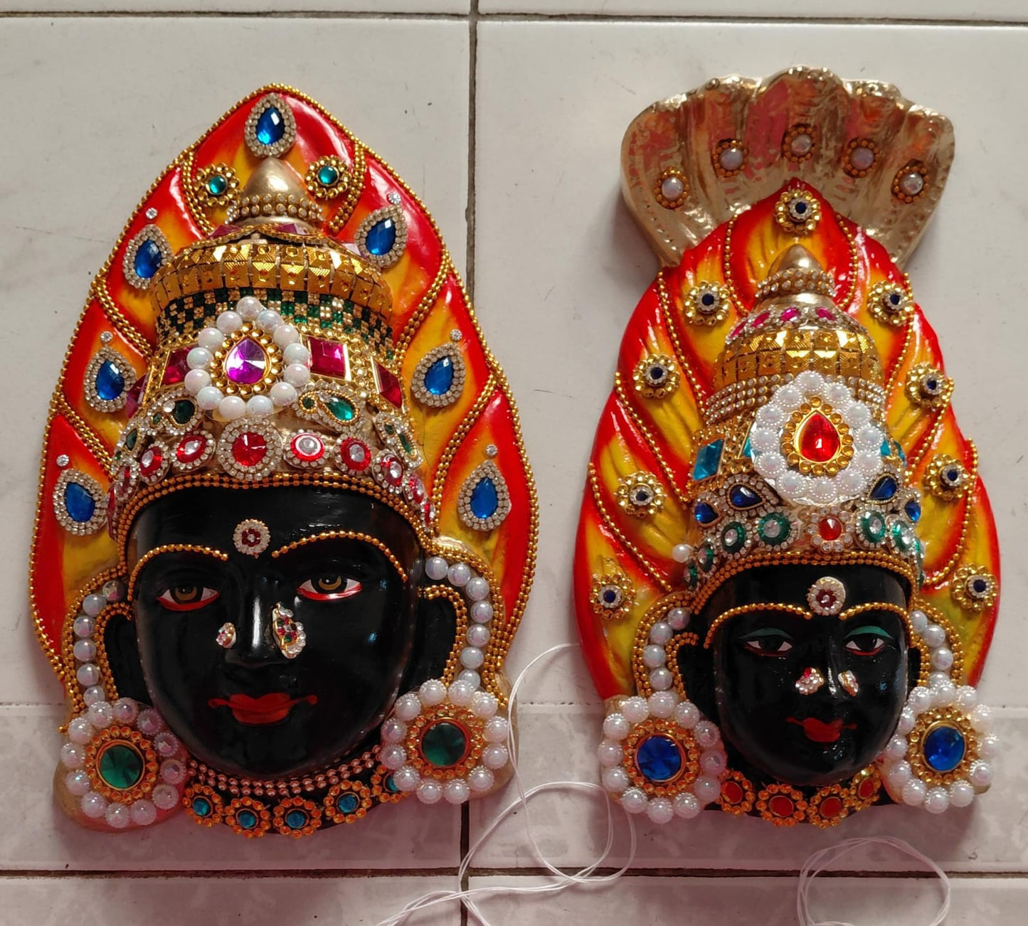 Muthumariamman/Karumariamman Face