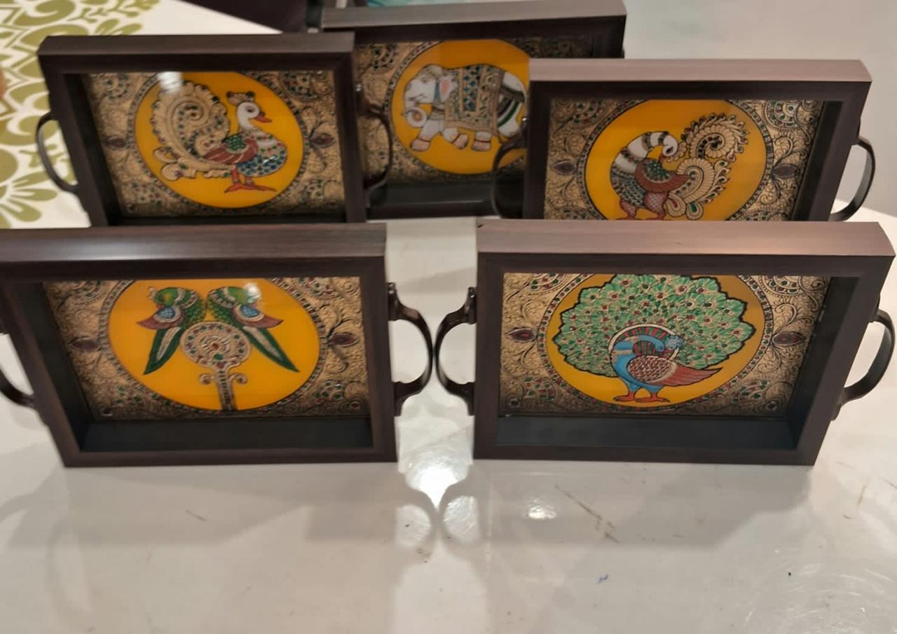 Reverse Acrylic Painting Trays