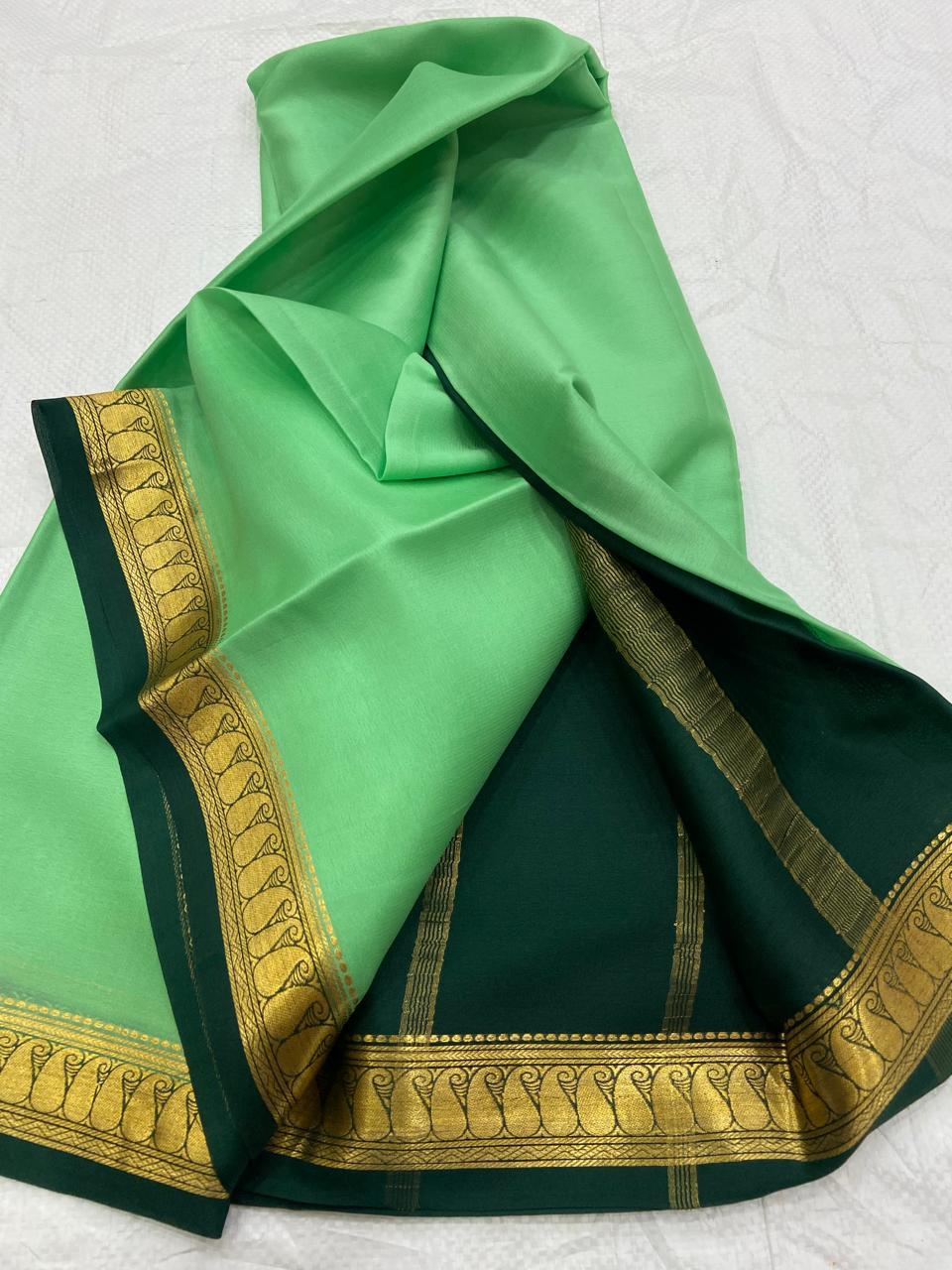 Mysore Silk Sarees 60 gsm