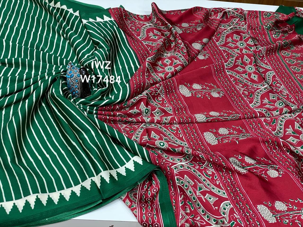 Satin Silk Saree