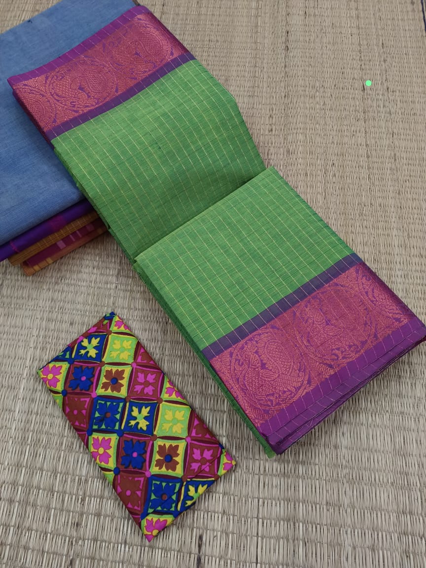 Kanchi Sungudi Cotton Sarees