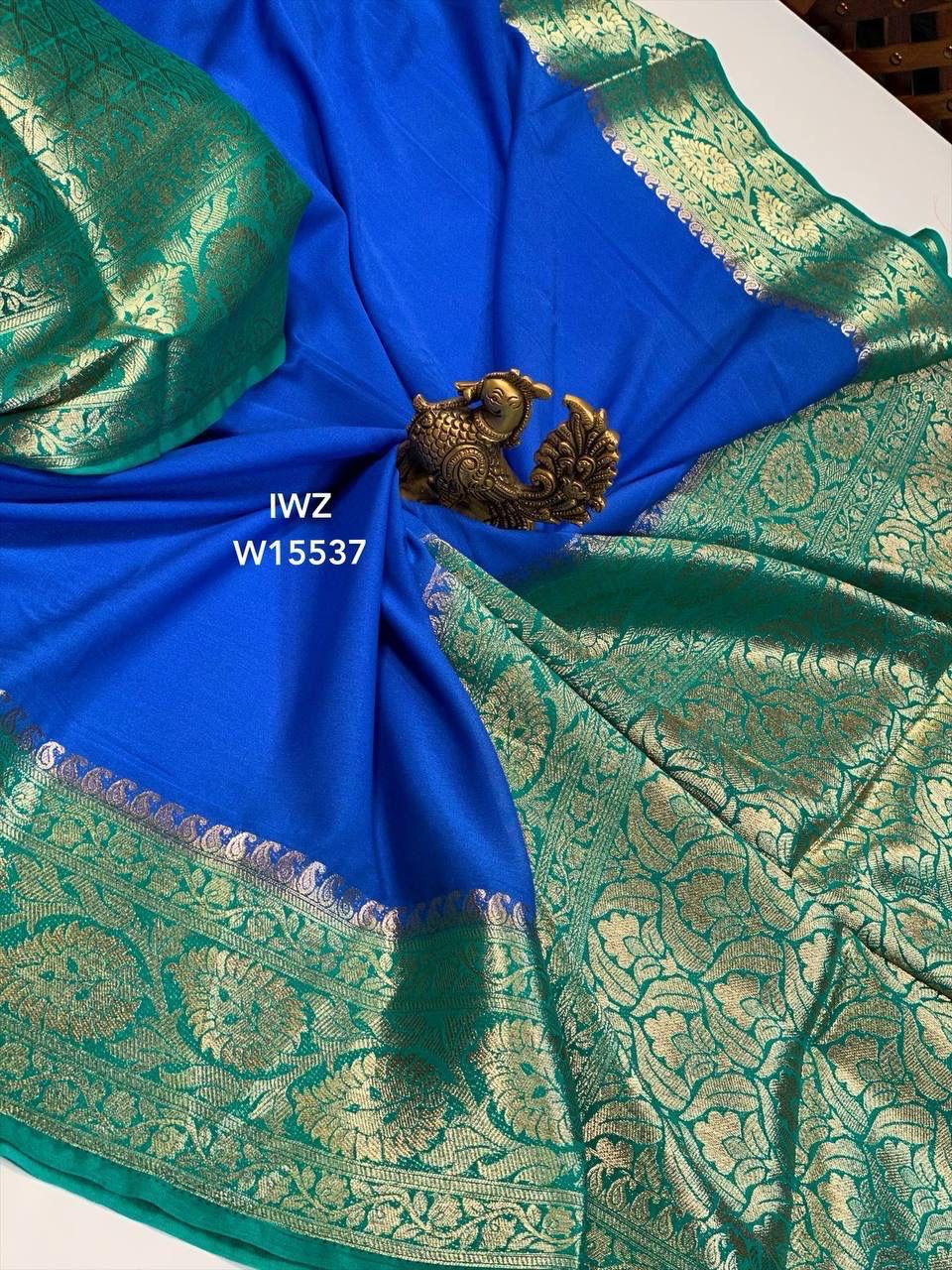 Semi Mysore Silk Sarees