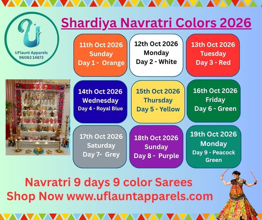 Navratri Golu 2026 Dates and Colors