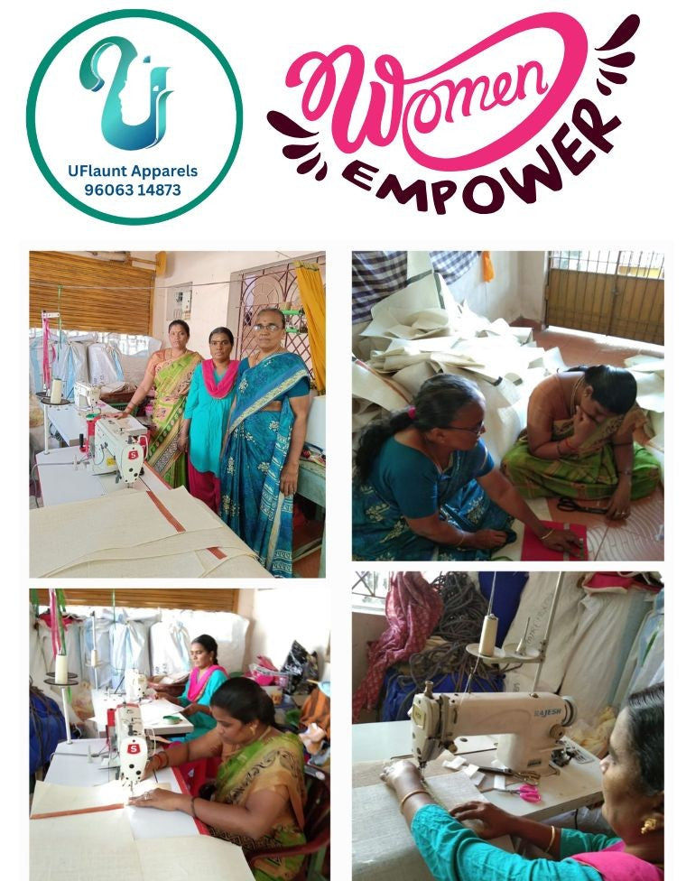 At UFlaunt Many of our products are sourced directly from small-scale manufacturers, women-led enterprises, self-help groups, artisans, and registered MSME units.
