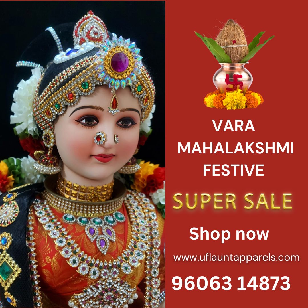 Varamahalakshmi Festival Sale 2026 | Lakshmi Idols, Sarees & Gifts