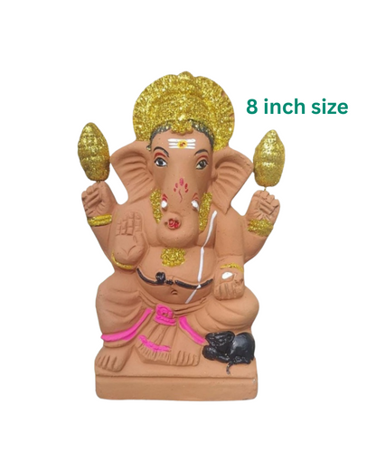 Green Ganesh Chaturthi 2025 Shop Seed Ganesha online at UFlaunt Apparels