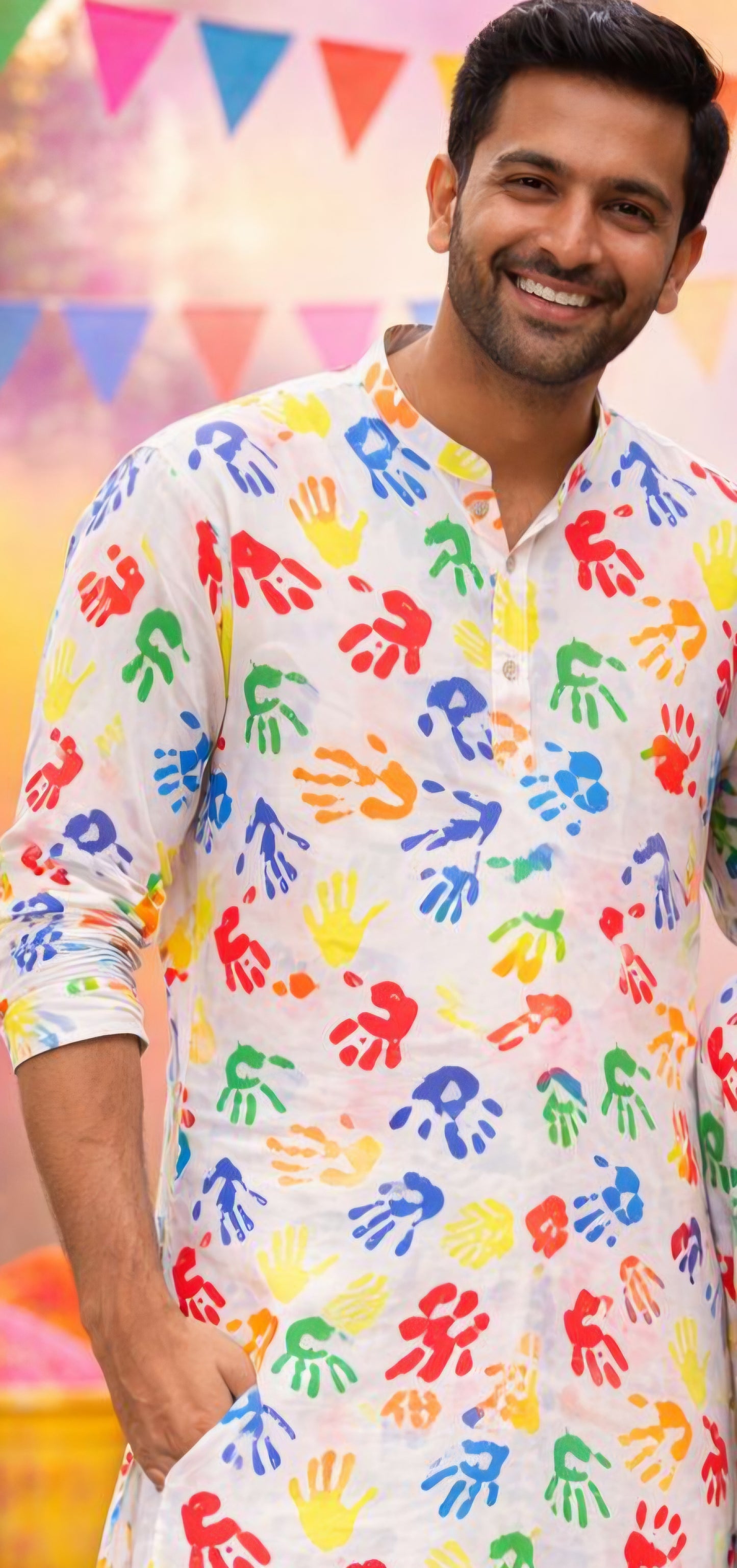 Holi Special Dad & Son Kurta Combo