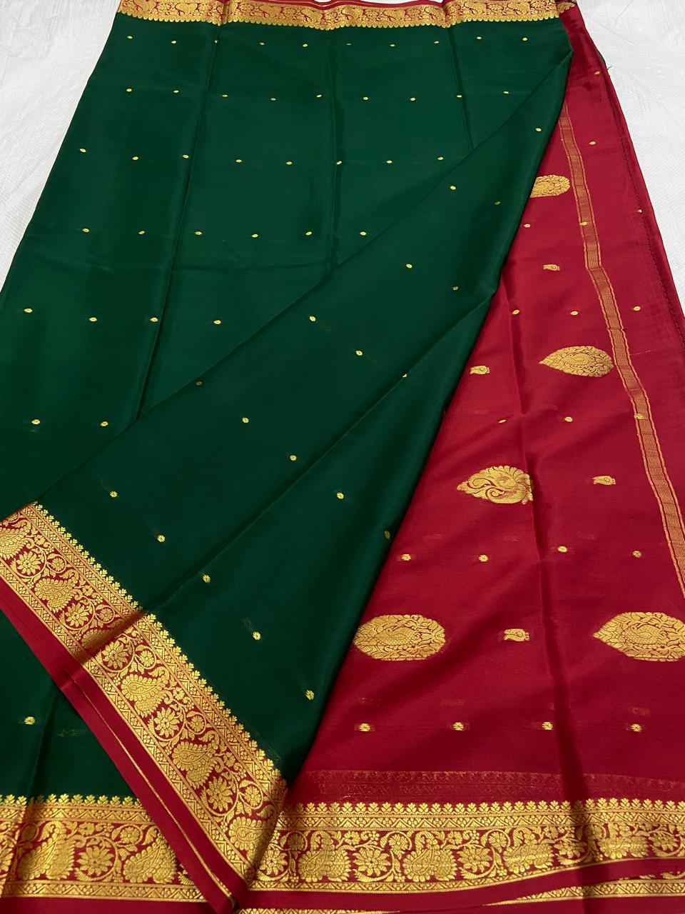 Mysore Silk  Sarees 70gsm