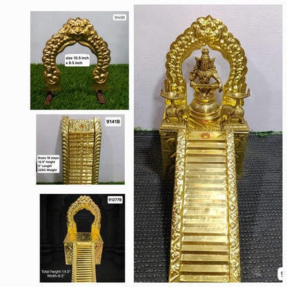 Iyappan Mandala Pooja Sets in Brass
