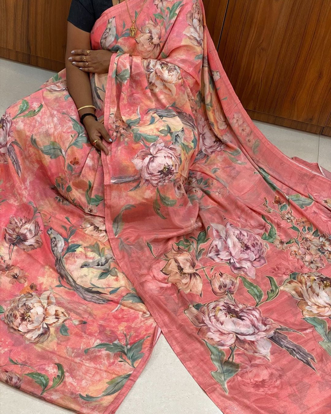 Crepe Silk Sarees