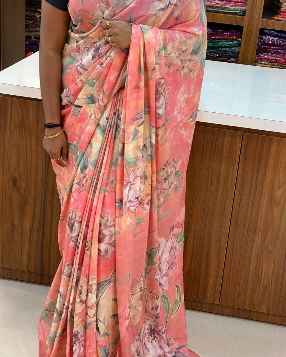 Crepe Silk Sarees