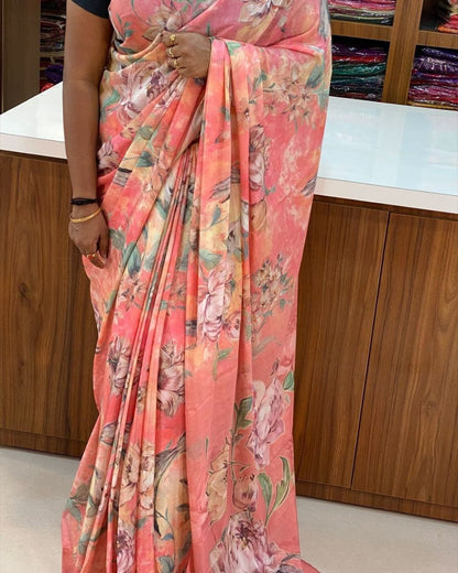 Crepe Silk Sarees