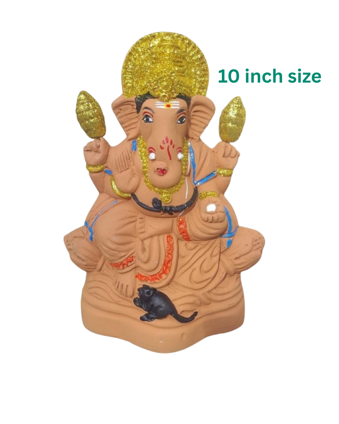 From Devotion to Plantation - Eco friendly seed ganesha 10 inch size