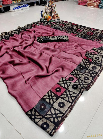 Moss Chiffon sarees