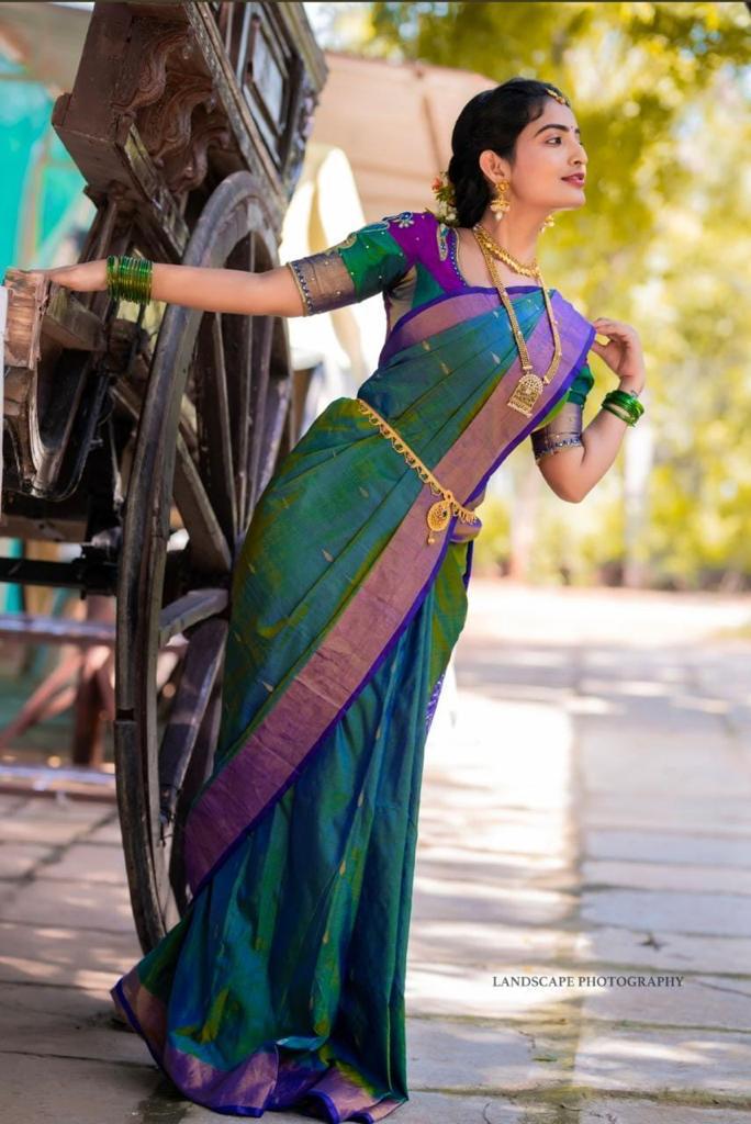Uppada Nakshatra Butta Sarees